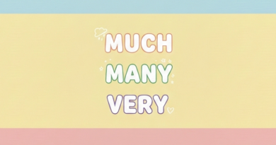 much many and very