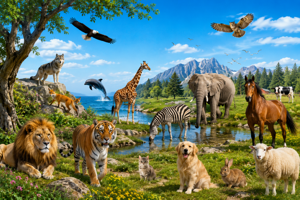 Gli animali in inglese