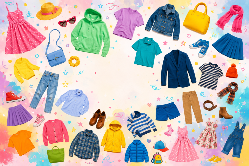 Abbigliamento in inglese