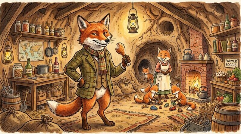 Fantastic Mr Fox di Roald Dahl